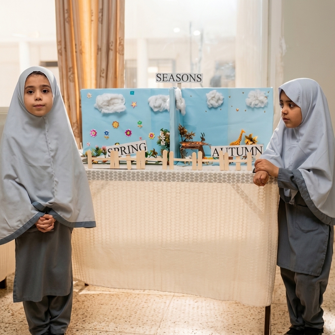 Students learning